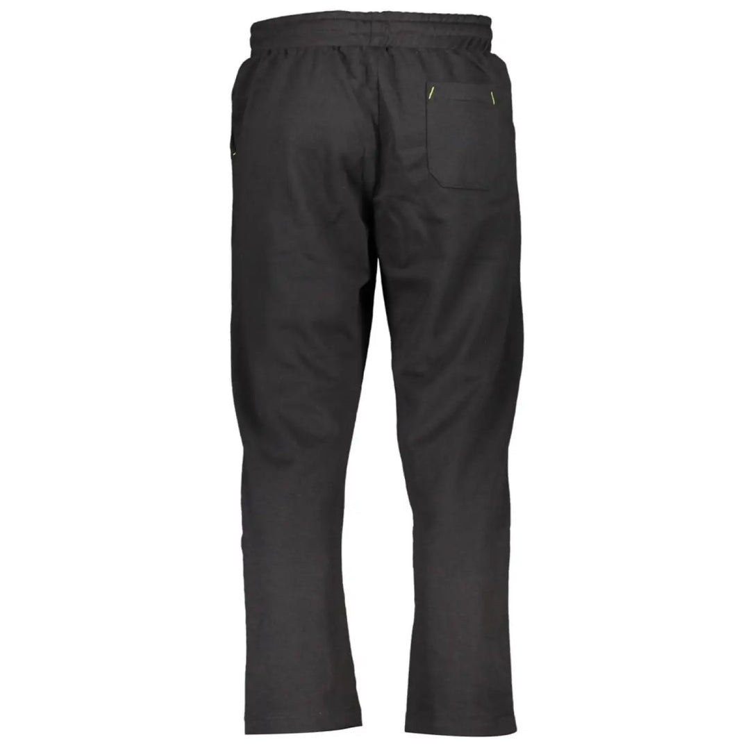 Gianmarco Venturi Black Cotton Men’s Sweatpant