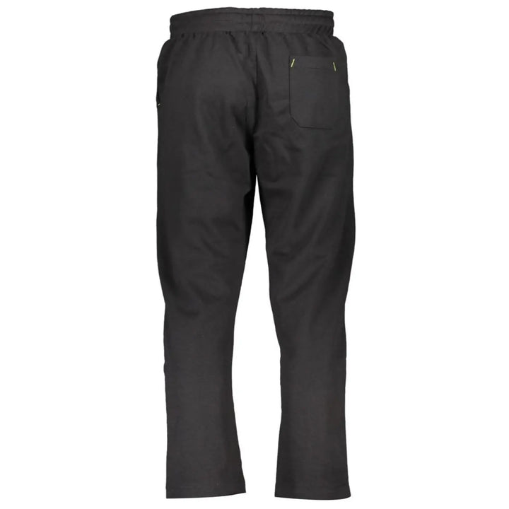 Gianmarco Venturi Black Cotton Men’s Sweatpant
