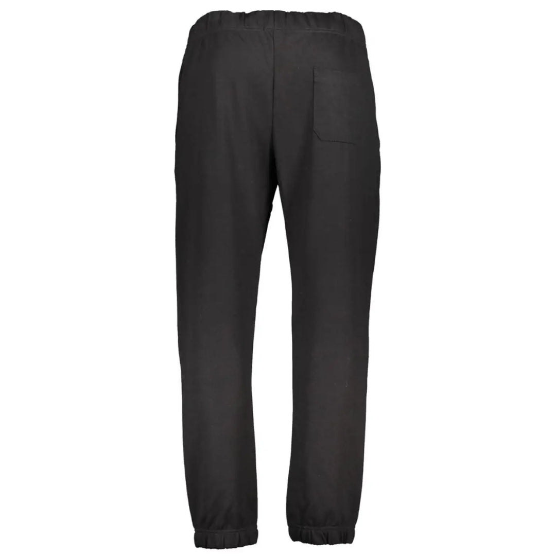 Gianmarco Venturi Black Cotton Men’s Sweatpant