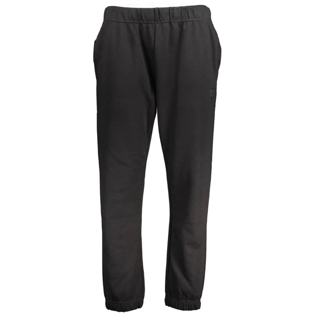 Gianmarco Venturi Black Cotton Men’s Sweatpant