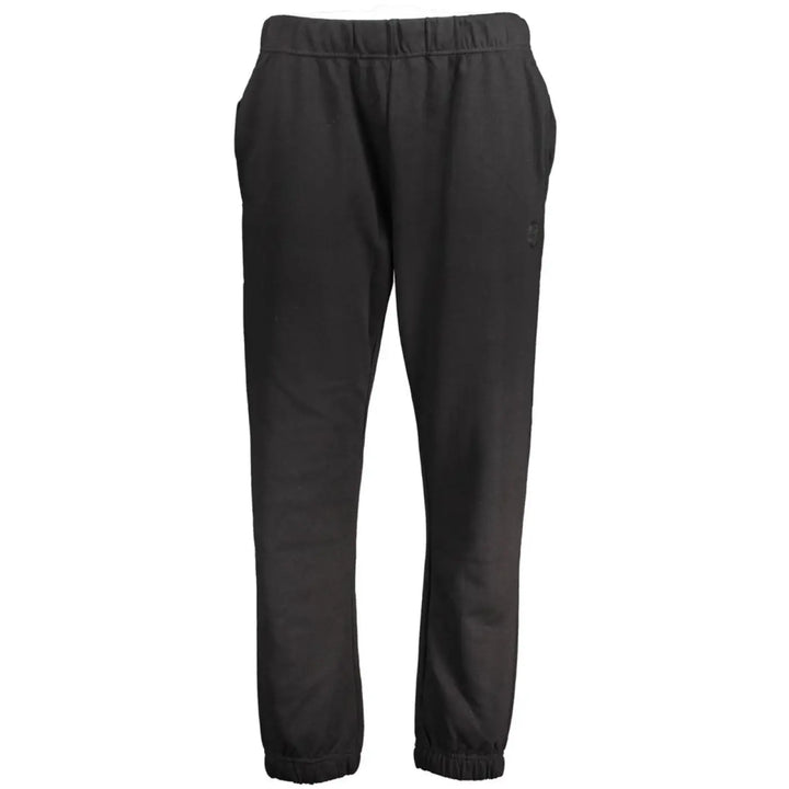 Gianmarco Venturi Black Cotton Men’s Sweatpant