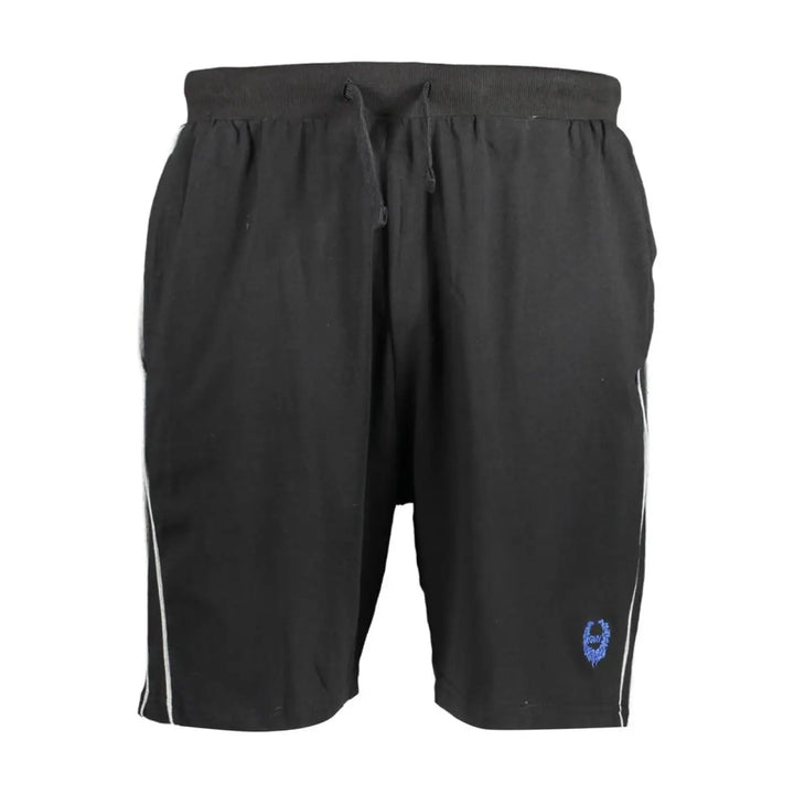 Gianmarco Venturi Black Cotton Men’s Sweatpant