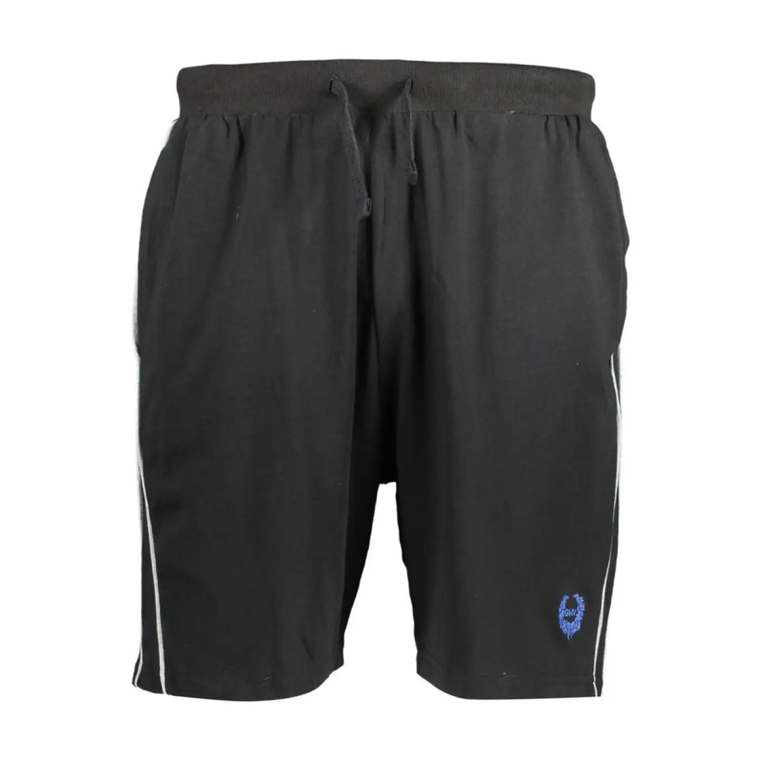 Gianmarco Venturi Black Cotton Men’s Sweatpant