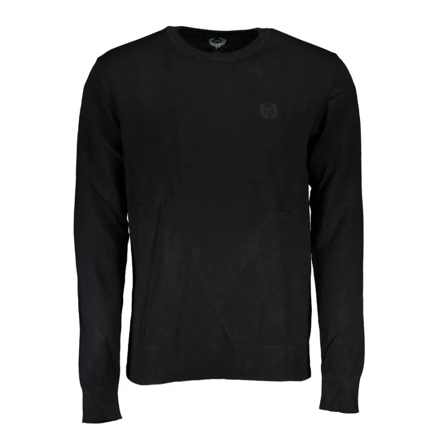 Gianmarco Venturi Black Viscose Men’s Sweater