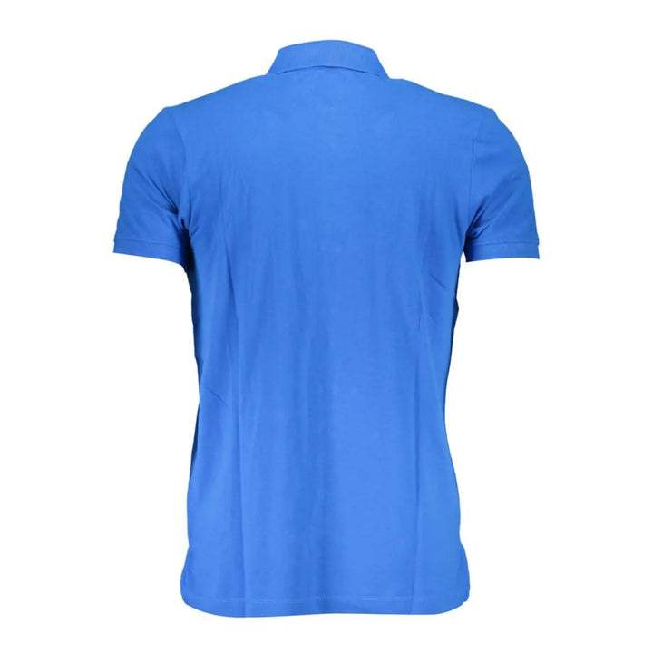 Gianmarco Venturi Blu Cotton Men Polo