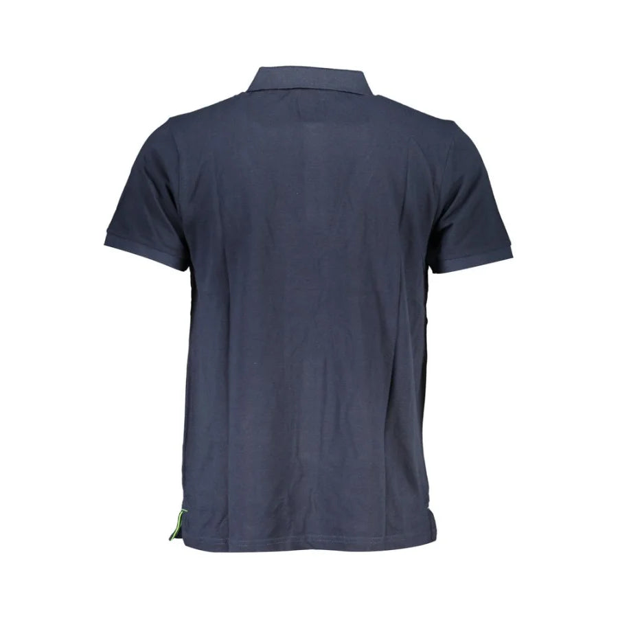 Gianmarco Venturi Blu Cotton Men Polo