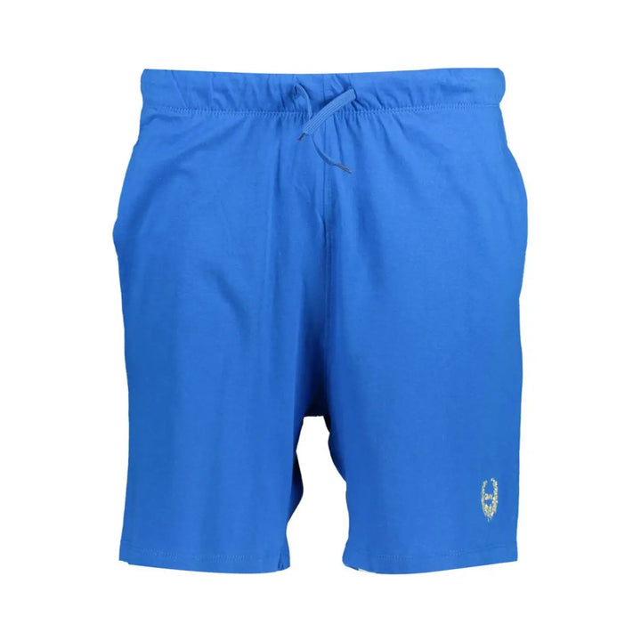 Gianmarco Venturi Blu Cotton Men’s Sport Short