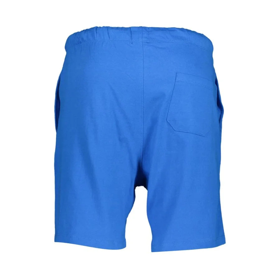 Gianmarco Venturi Blu Cotton Men’s Sport Short