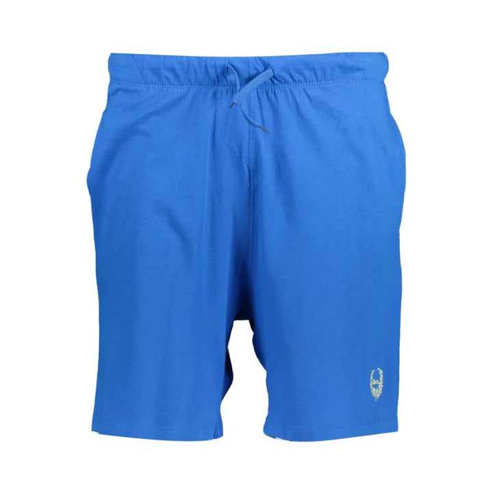 Gianmarco Venturi Blu Cotton Men’s Sport Short