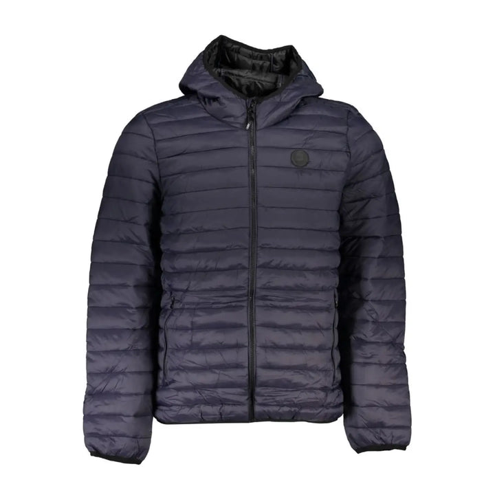 Gianmarco Venturi Blu Poliammide Men’s Jacket
