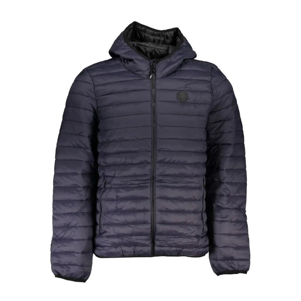 Gianmarco Venturi Blu Poliammide Men’s Jacket