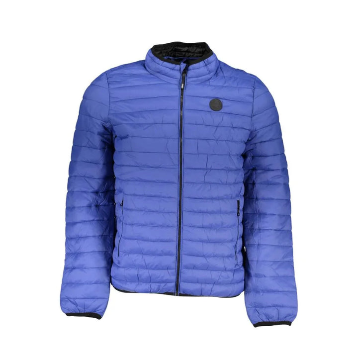 Gianmarco Venturi Blu Poliammide Men’s Jacket