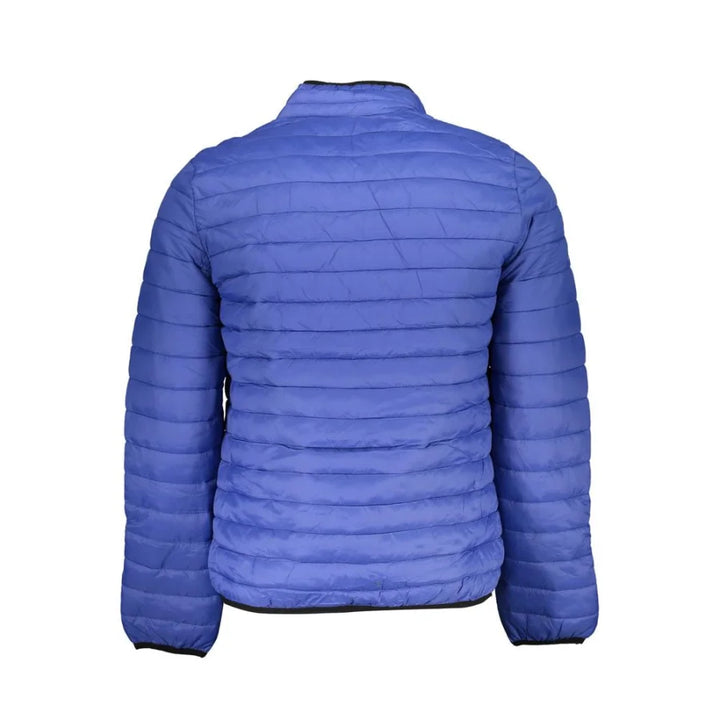 Gianmarco Venturi Blu Poliammide Men’s Jacket