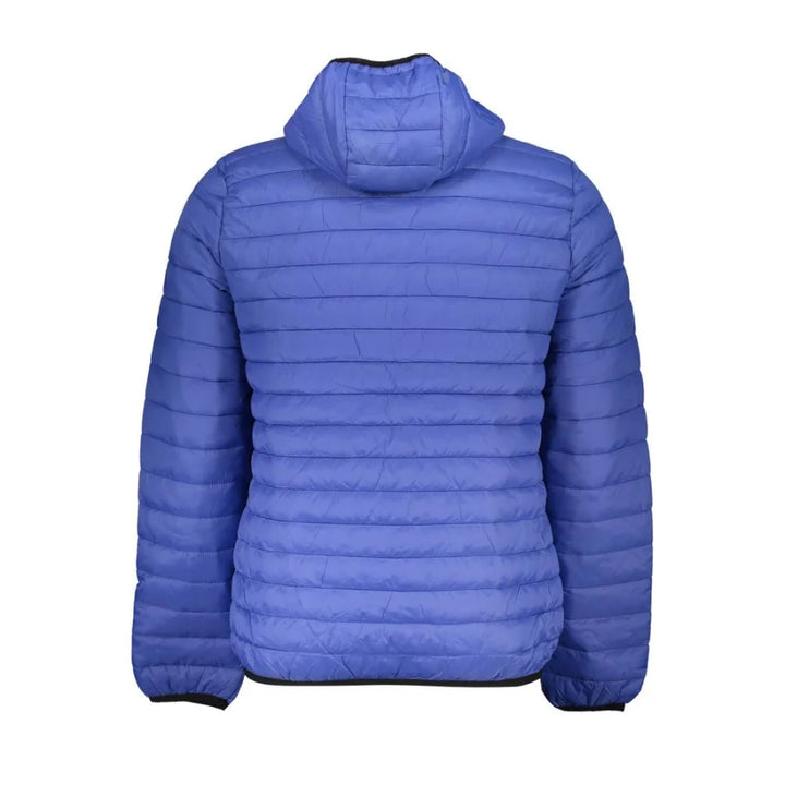 Gianmarco Venturi Blu Poliammide Men’s Jacket