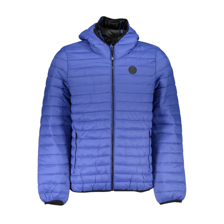 Gianmarco Venturi Blu Poliammide Men’s Jacket