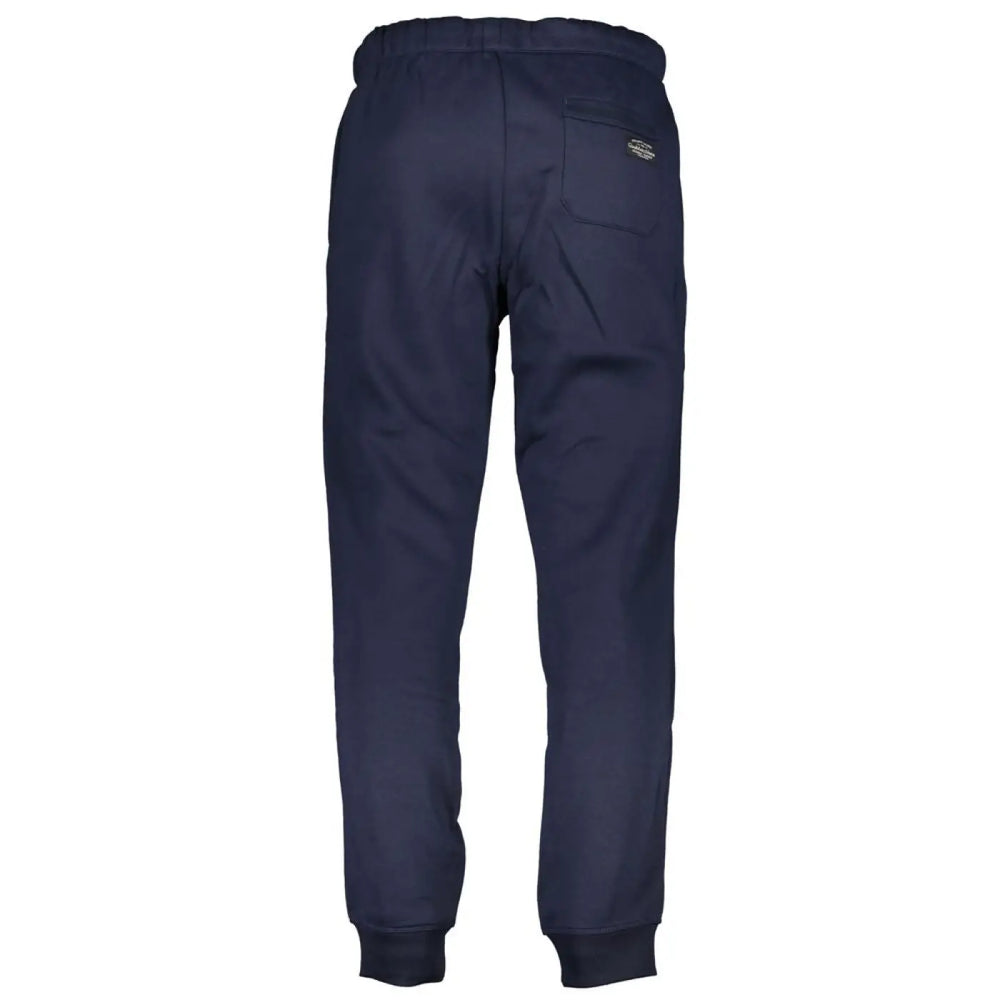Gianmarco Venturi Blu Polyester Men’s Sports Trouser