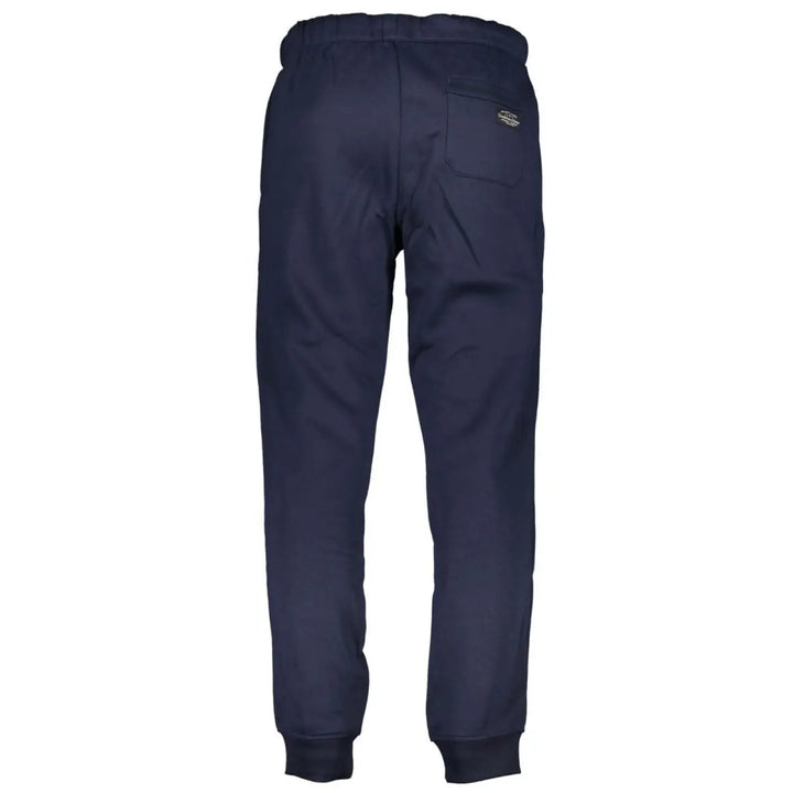 Gianmarco Venturi Blu Polyester Men’s Sports Trouser