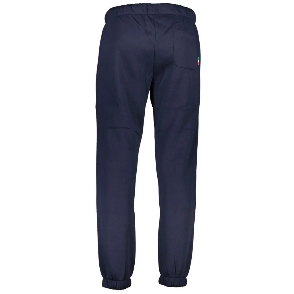 Gianmarco Venturi Blu Polyester Men’s Sweatpant