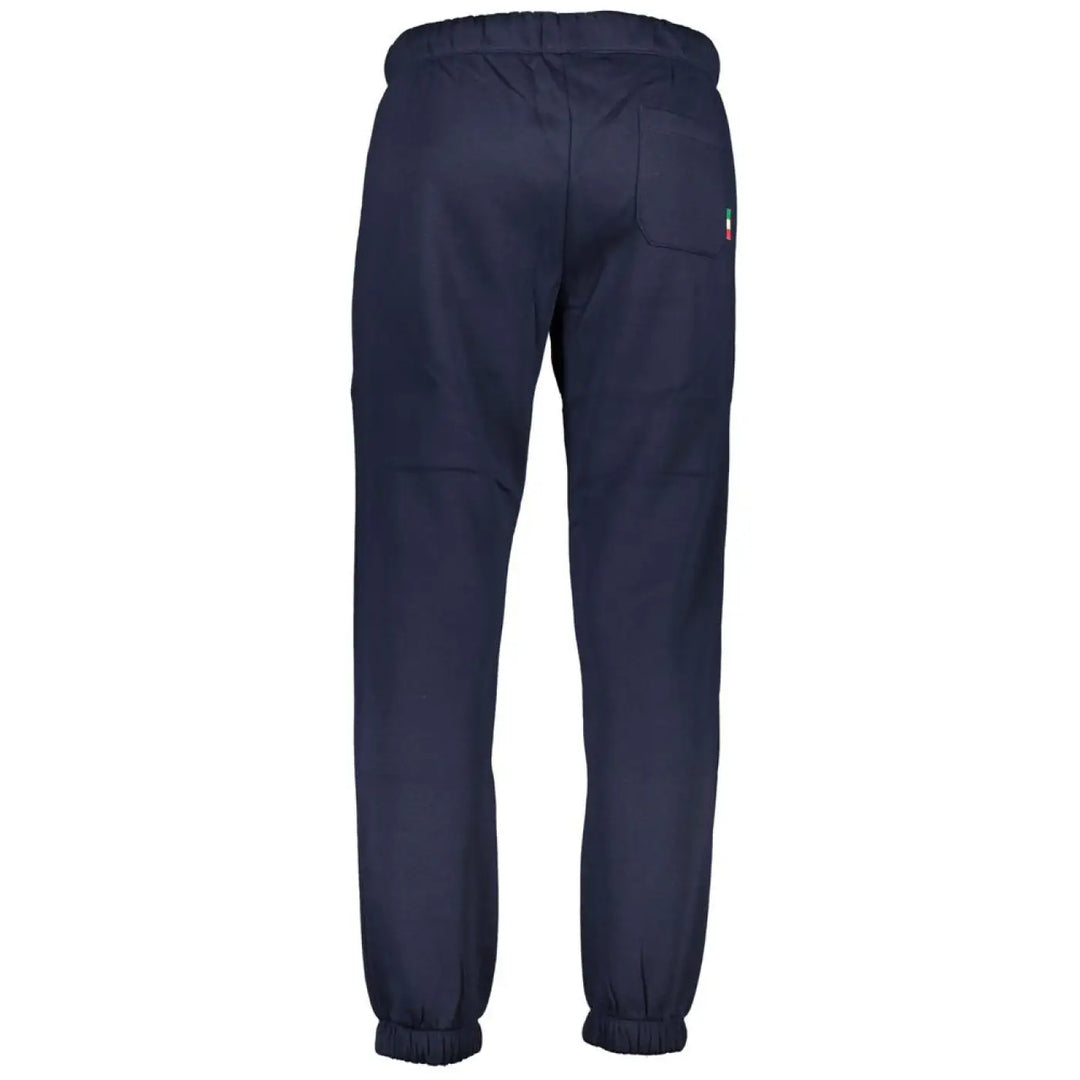 Gianmarco Venturi Blu Polyester Men’s Sweatpant