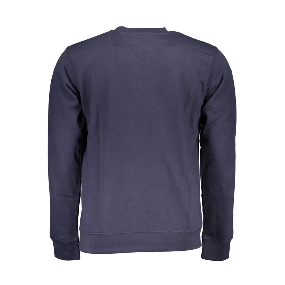 Gianmarco Venturi Blue Cotton Men Sweatshirt