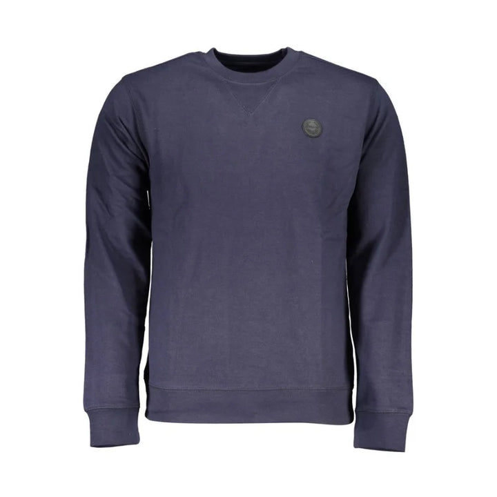 Gianmarco Venturi Blue Cotton Men Sweatshirt