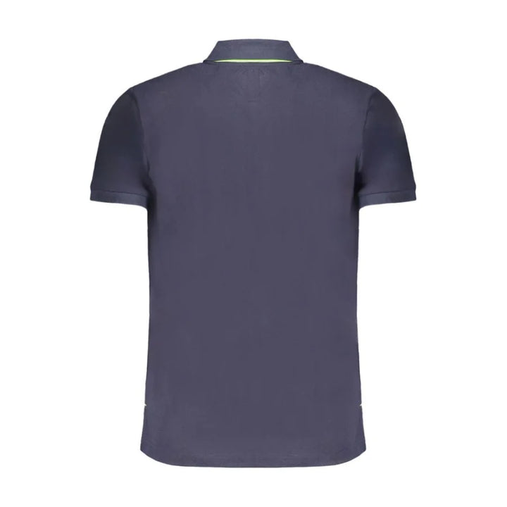 Gianmarco Venturi Blue Cotton Men’s Polo Shirt