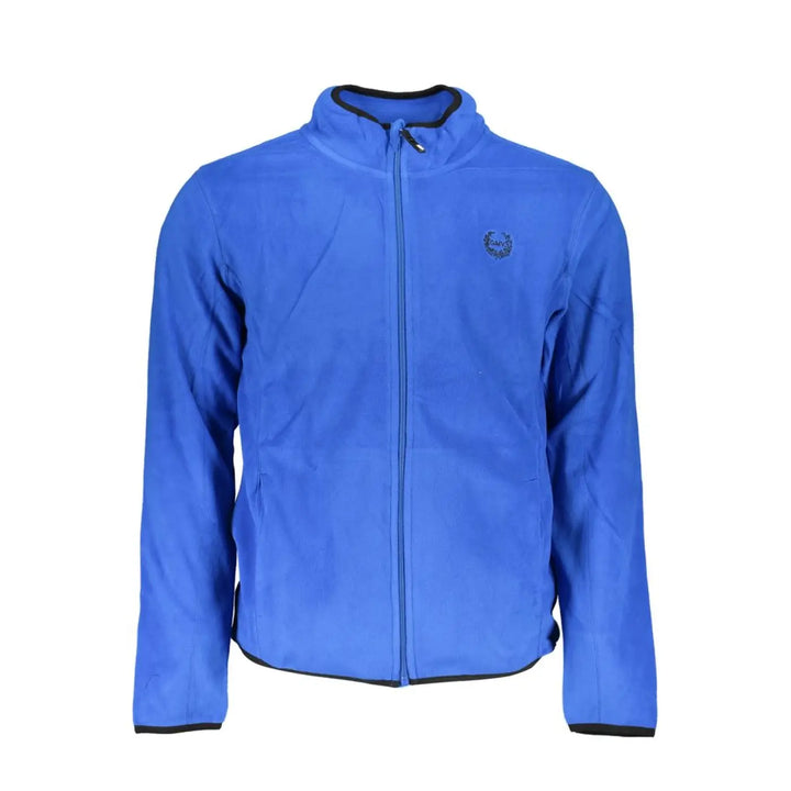 Gianmarco Venturi Blue Cotton Mens Sweater