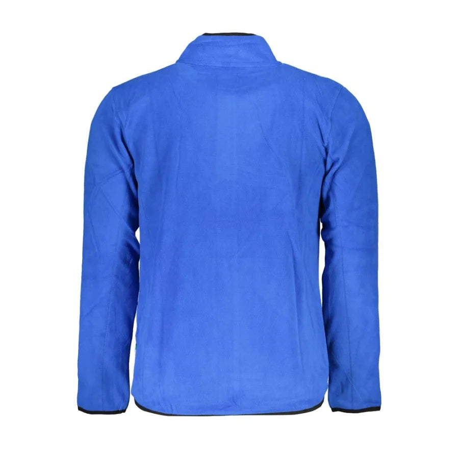 Gianmarco Venturi Blue Cotton Mens Sweater