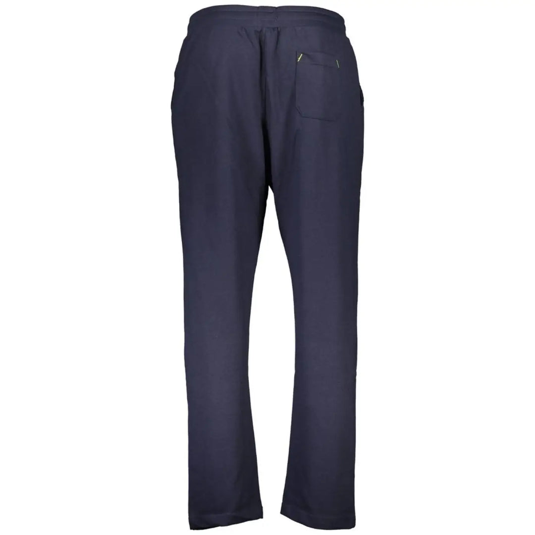 Gianmarco Venturi Blue Cotton Men’s Sweatpant