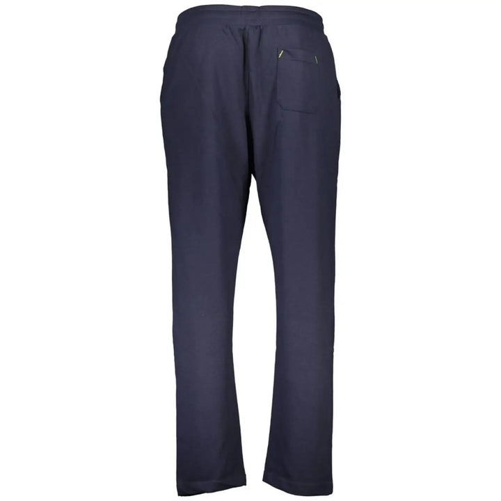 Gianmarco Venturi Blue Cotton Men’s Sweatpant