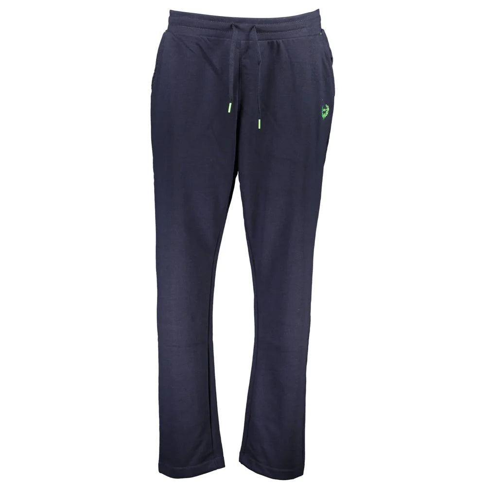 Gianmarco Venturi Blue Cotton Men’s Sweatpant