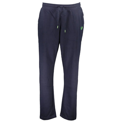 Gianmarco Venturi Blue Cotton Men’s Sweatpant