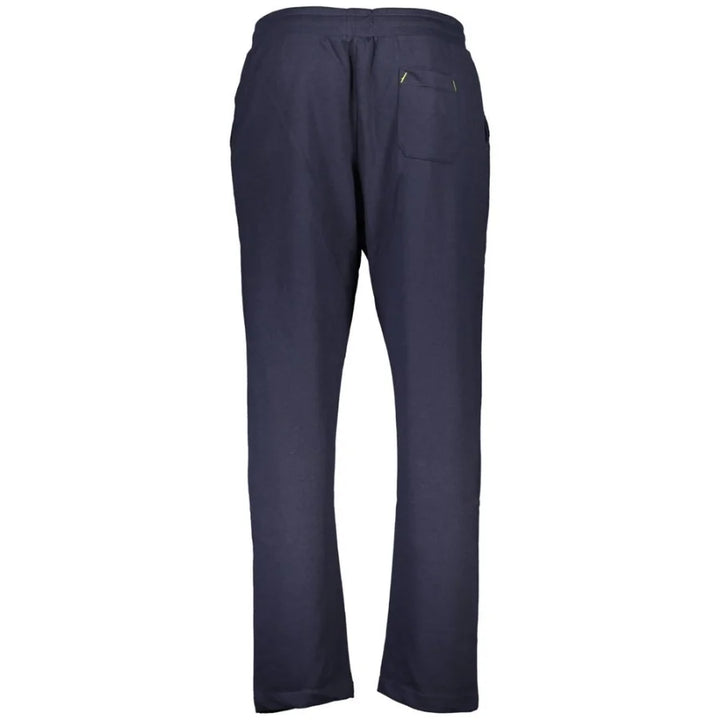 Gianmarco Venturi Blue Cotton Men’s Sweatpant