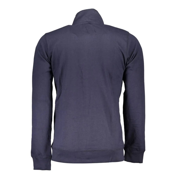Gianmarco Venturi Blue Cotton Men’s Sweatshirt