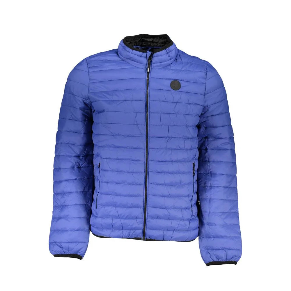Gianmarco Venturi Blue Polyamide Shell Jacket