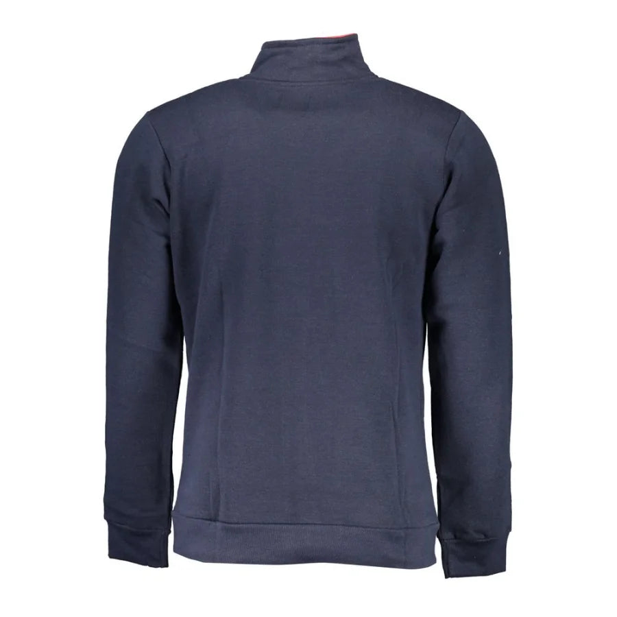 Gianmarco Venturi Blue Polyester Men Sweatshirt