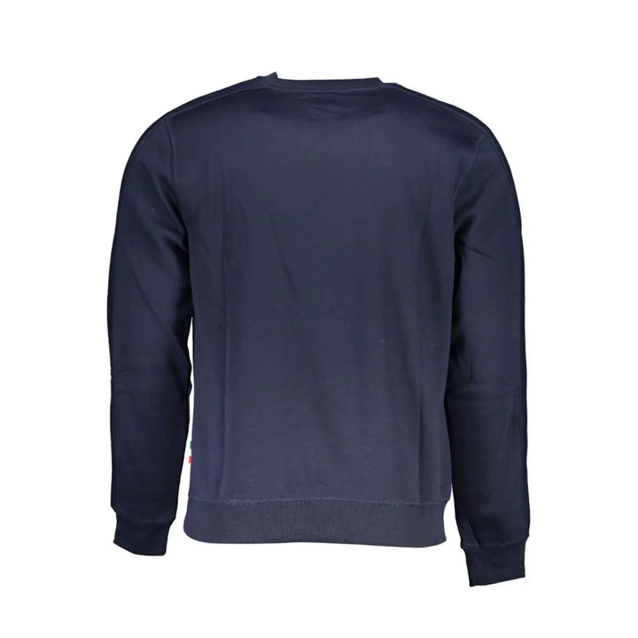 Gianmarco Venturi Blue Polyester Men’s Sweatshirt