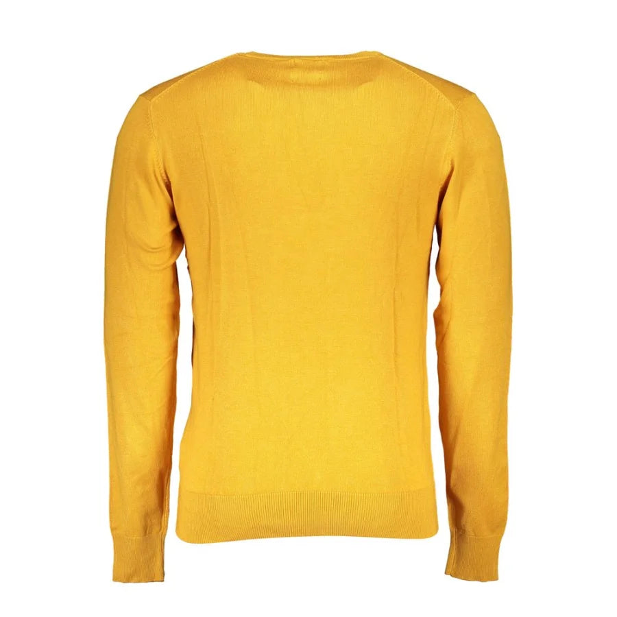 Gianmarco Venturi Giallo Viscosa Uomo Sweater