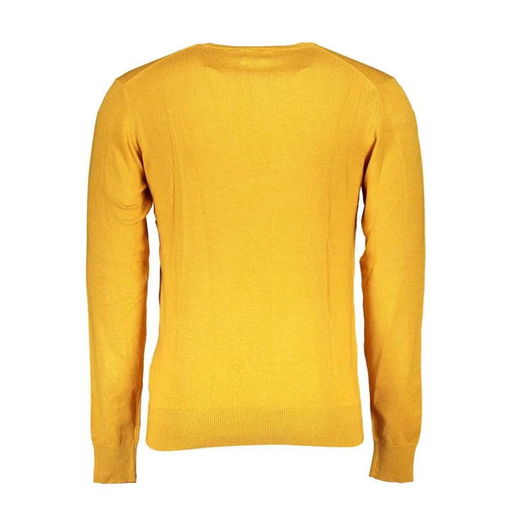 Gianmarco Venturi Giallo Viscosa Uomo Sweater