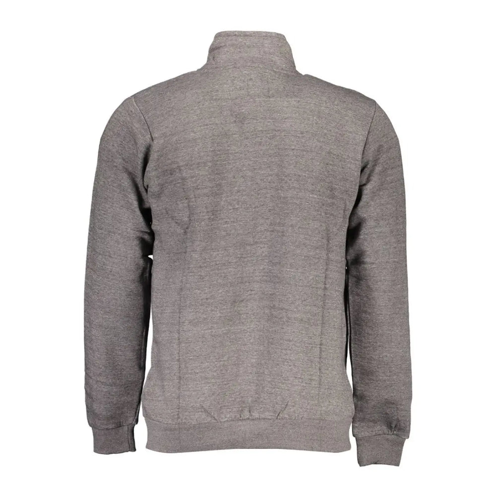 Gianmarco Venturi Gray Polyester Men’s Sweatshirt