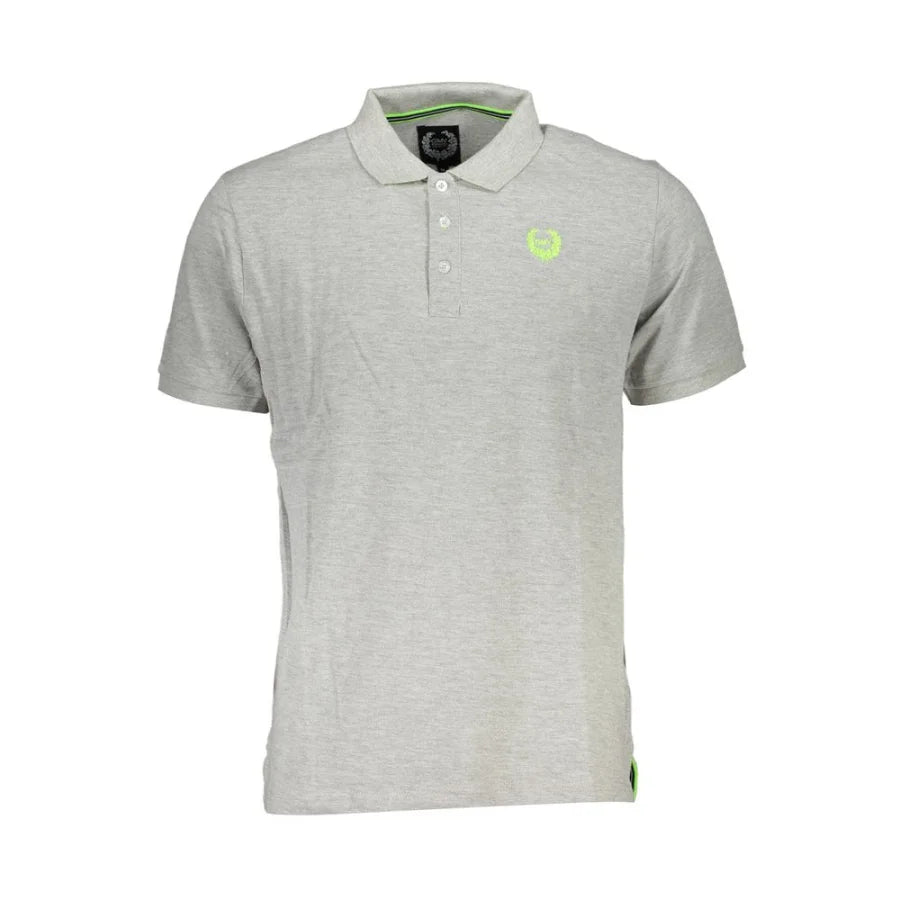 Gianmarco Venturi Grigio Cotton Men Polo