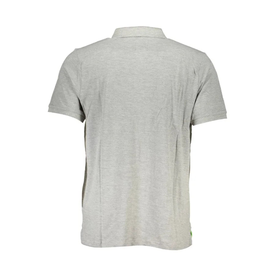 Gianmarco Venturi Grigio Cotton Men Polo