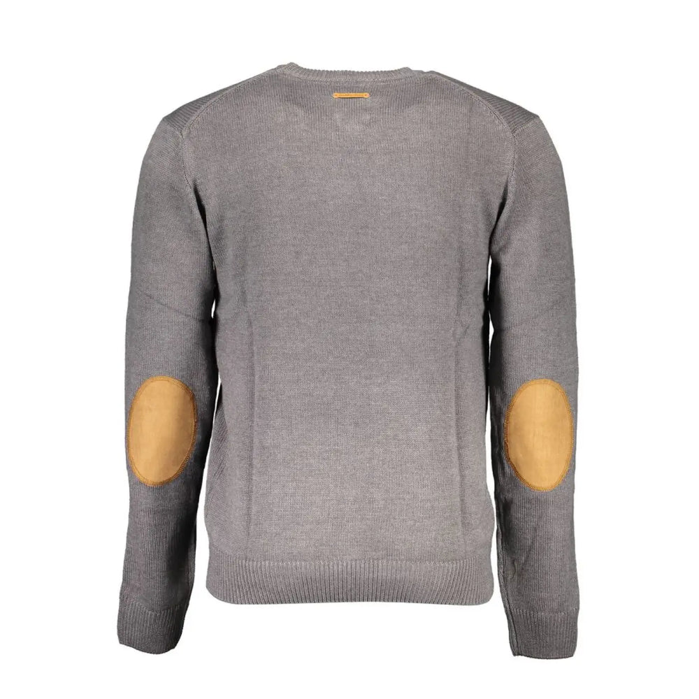 Gianmarco Venturi Grigio Cotton Mens Sweater