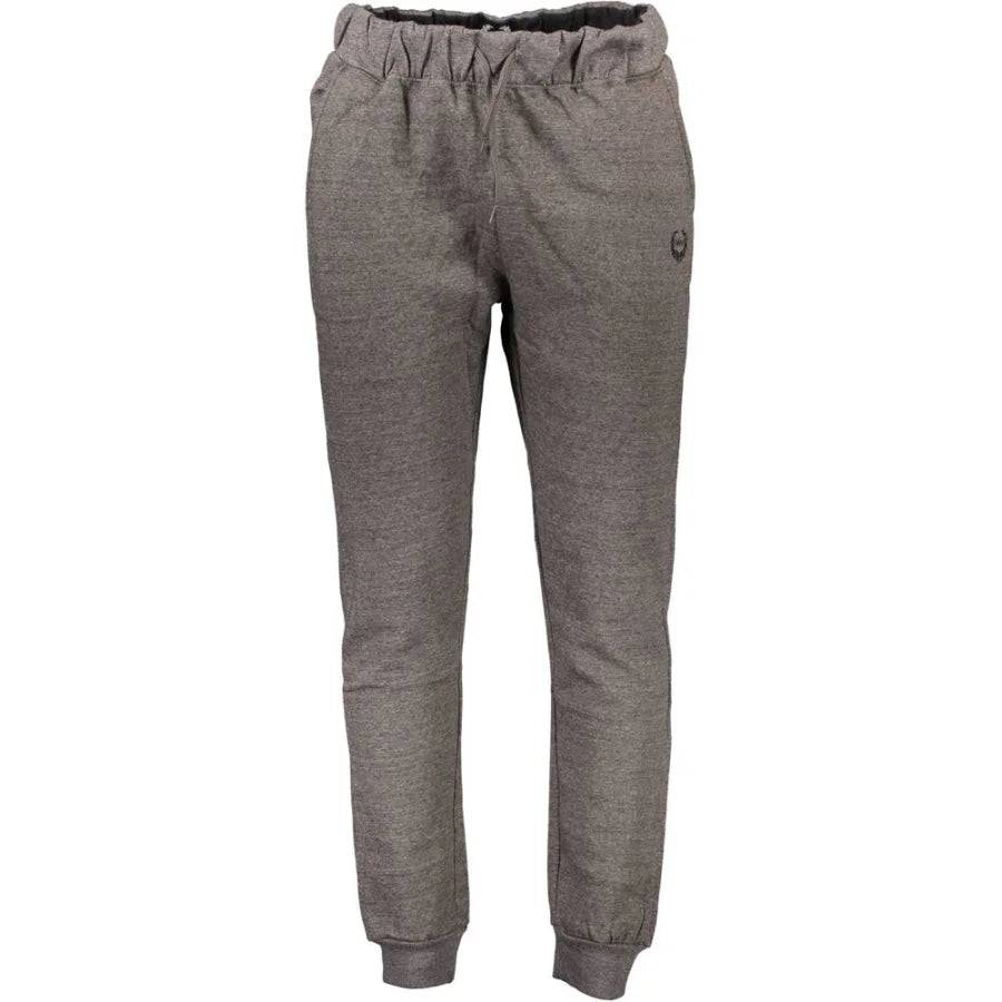 Gianmarco Venturi Grigio Polyester Men’s Sweatpant