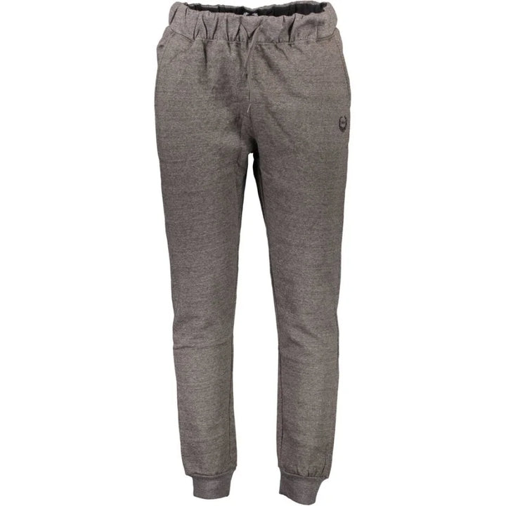 Gianmarco Venturi Grigio Polyester Men’s Sweatpant