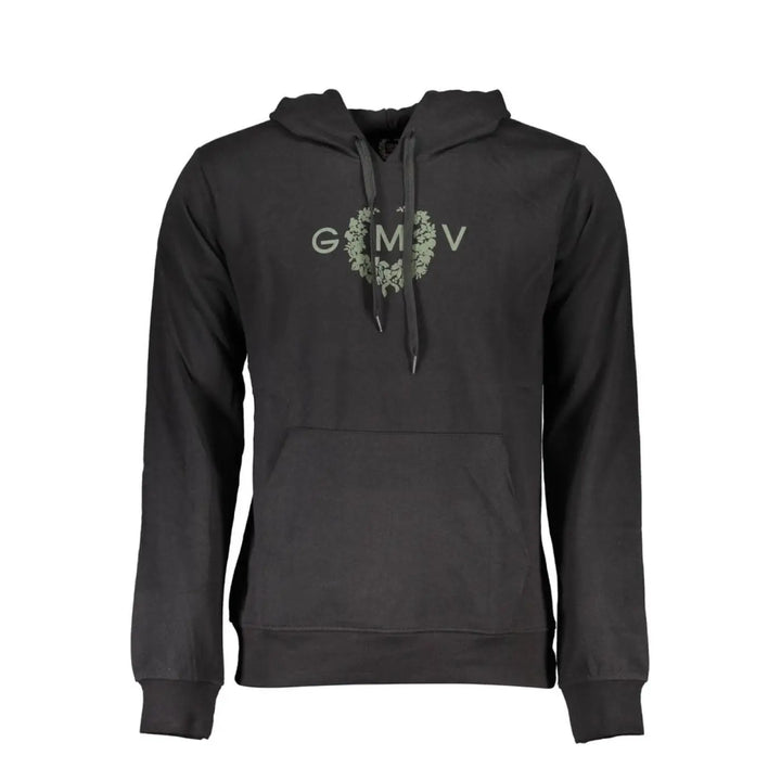Gianmarco Venturi Nero Cotton Men Sweatshirt