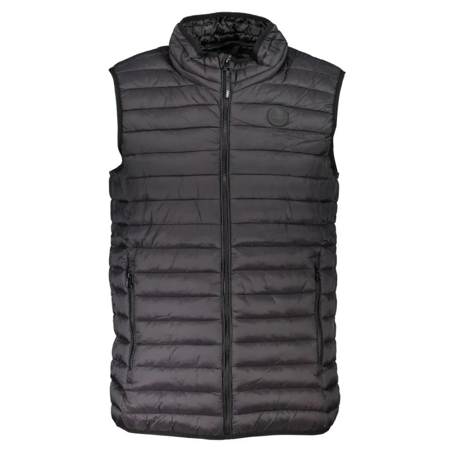 Gianmarco Venturi Nero Poliammide Men’s Vest