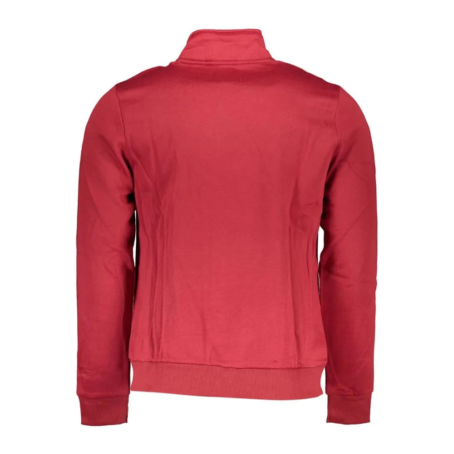 Gianmarco Venturi Red Polyester Men Sweatshirt