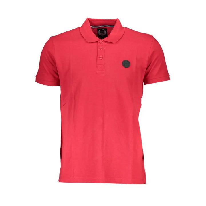 Gianmarco Venturi Rosso Cotton Mens Polo