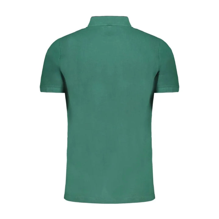 Gianmarco Venturi Verde Cotton Men Polo Shirt
